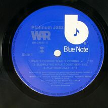 米 WAR/PLATINUM JAZZ/BLUE NOTE BNLA690J2 LP_画像2