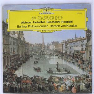 独 KARAJAN/ALBINONI:ADAGIO/DG 2530247 LP