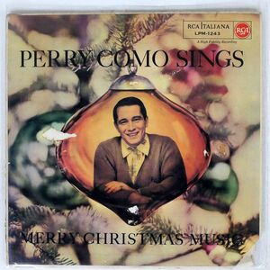 伊 PERRY COMO/SINGS MERRY CHRISTMAS MUSIC/RCA VICTOR LPM1243 LP