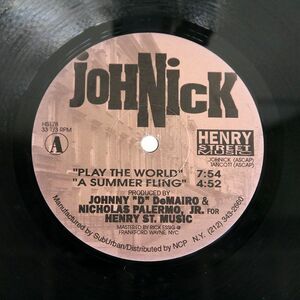 JOHNICK/PLAY THE WORLD/HENRY STREET MUSIC HS178 12