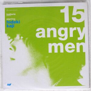 見本盤 カジヒデキ/15 ANGRY MEN 15人の怒れる男たち/TRATTORIA PSJR-9137 LP