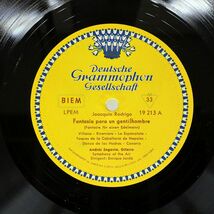 独 ANDRES SEGOVIA/RODRIGO FANTASIA PARA UN GENTILBOMBRE/DG 19213 LP_画像2