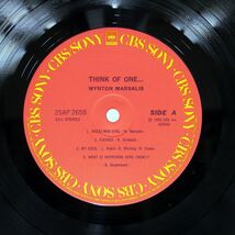 帯付き WYNTON MARSALIS/THINK OF ONE/CBS/SONY 25AP2658 LP_画像2