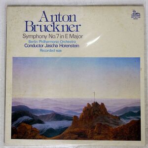 ヤッシャ・ホーレンシュタイン/ブルックナー: 交響曲 第7番ホ長調/UNICORN PAC-3517 LP