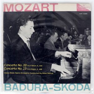 米 BADRA-SKODA,HORVAT/MOZART CONCERTO NO.20 IN D MINOR K 466/WESTMINSTER XWN18225 LP