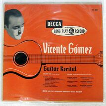 米 VICENTE GOMEZ/GUITAR R CITAL/DECCA DL8017 LP_画像1