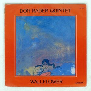 米 DON RADER QUINTET/WALLFLOWER/DISCOVERY DS796 LP