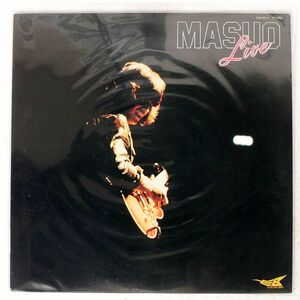 見本盤 増尾好秋/MASUO LIVE/ELECTRIC BIRD SKS8017 LP