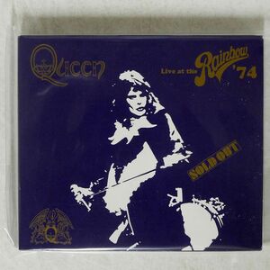 デジパック QUEEN/LIVE AT THE RAINBOW ’74/VIRGIN EMI 0602537910687 CD