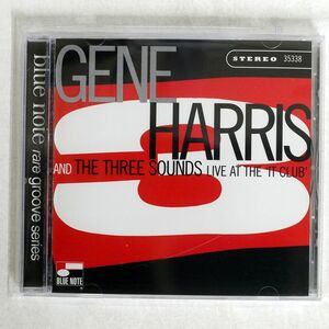 GENE HARRIS AND THE THREE SOUNDS/LIVE AT THE ’IT CLUB’/BLUE NOTE CDP 7243 8 35338 2 4 CD □