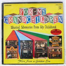 GAY 90’S MELODY MUSEUM/FOR MY GRANDCHILDREN/AUDIO FIDELITY RECORDS, INC. AFSD6205 LP_画像1