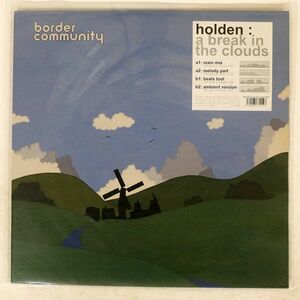 JAMES HOLDEN/A BREAK IN THE CLOUDS/BORDER COMMUNITY 01BC 12