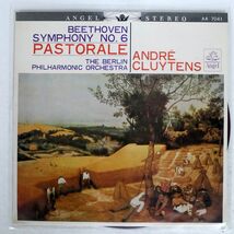 ペラ 赤盤 クリュイタンス/ベートーヴェン 交響曲第6番 田園/ANGEL AA7041 LP_画像1