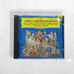 JAMES LEVINE/ORFF:CARMINA BURANA/DEUTSCHE GRAMMOPHON 415 136-2 CD □