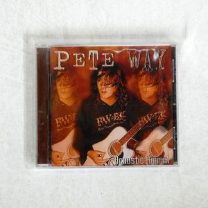 PETE WAY/ACOUSTIC ANIMAL/MAJESTIC ROCK MAJCD032 CD □