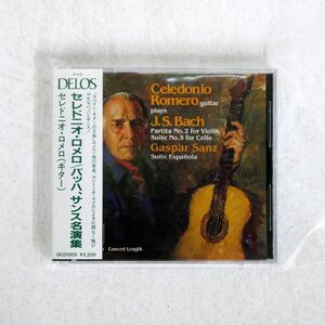 CELEDONIO ROMERO/BACH SANZ/DELOS DCD1005 CD □