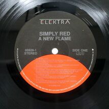 米 SIMPLY RED/A NEW FLAME/ELEKTRA 608281 LP_画像2