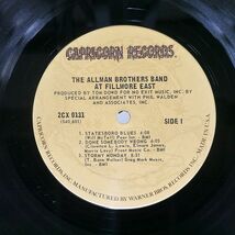 米 ALLMAN BROTHERS BAND/AT FILLMORE EAST/CAPRICORN 2CX0131 LP_画像2