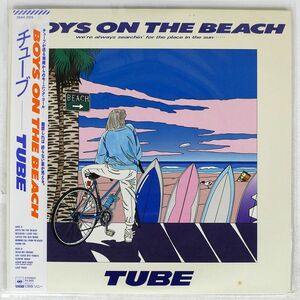 帯付き プロモ チューブ/BOYS ON THE BEACH/CBS/SONY 28AH2125 LP