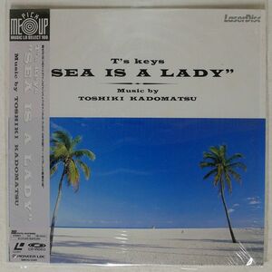 帯付き 角松敏生/T’S KEYS "SEA IS A LADY"/PIONEER LDC SM0353340 LD
