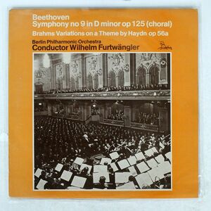 英 フルトヴェングラー/BEETHOVEN SYMPHONY NO. 9 (CHORAL) / ST. ANTONI VARIATIONS/UNICORN UNI100101 LP