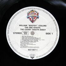 独 WILLIAM EARL COLLINS/ONE GIVETH, THE COUNT TAKETH AWAY/WARNER BROS. 9236671 LP_画像2