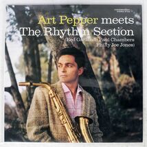 米 ART PEPPER/MEETS THE RHYTHM SECTION/ORIGINAL JAZZ CLASSICS OJC338 LP_画像1