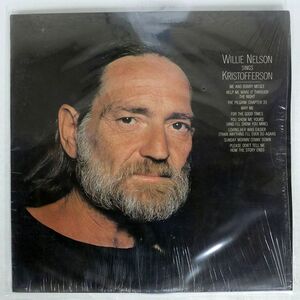 米 WILLIE NELSON/SINGS KRISTOFFERSON/COLUMBIA JC36188 LP