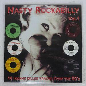 独 VA (BURIE MANSO)/NASTY ROCKABILLY - VOL.1 - FROM THE 50’S/B-SHARP BSHARP6661 LP