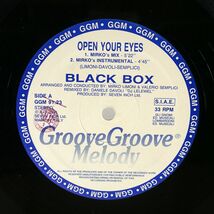 BLACK BOX/OPEN YOUR EYES/GROOVE GROOVE MELODY GGM 91.23 12_画像2