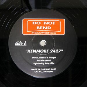 KARIM LAMOURI/KENMORE 2427 / EVERYBODY/DO NOT BEND RECORDINGS DNBR004 12