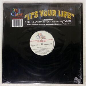 SOUL CREATION/IT’S YOUR LIFE/SOULGROOVE SGR003 12