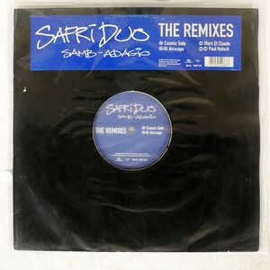 SAFRI DUO/SAMB-ADAGIO (THE REMIXES)/URBAN URBDJ2162 12