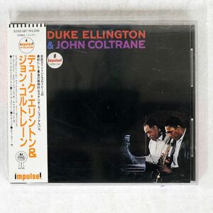 ジミー・ギャリソン/デューク・エリントン&ジョン・コルトレーン/ダブリューイーエー・ジャパン 32XD-587 CD □