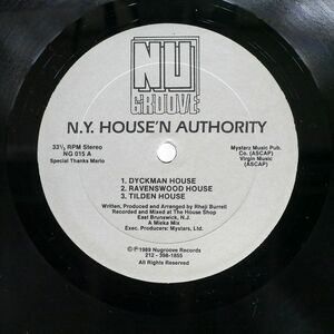 N.Y. HOUSE’N AUTHORITY/DYCKMAN HOUSE/NU GROOVE NG015 12