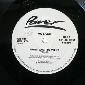 VOYAGE/FROM EAST TO WEST/POWER PXD021 12