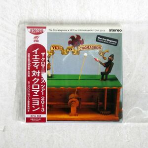 紙ジャケ クロマニヨンズ/ツアー 2013 イエティ 対 クロマニヨン/アリオラジャパン BVCL568 CD □