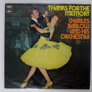 CHARLES BARLOW/THANKS FOR THE MEMORY/EMI SCX 6564 LP