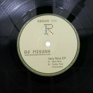 DJ MISJAH/VERY NICE EP/RERUN RERUN006 12