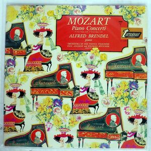 BRENDEL ANGERER/MOZART: PIANO CONCERTI N 17 IN G MAJOR, K.453/TURNABOUT TV34080S LP