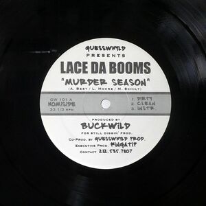 LACE DA BOOMS/MURDER SEASON/GUESSWHYLD GW101 12