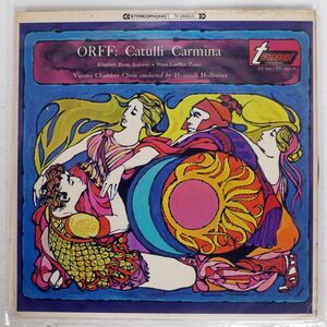 カール・オルフ/CATULLI CARMINA カトゥルスの/TURNABOUT TV34061S LP