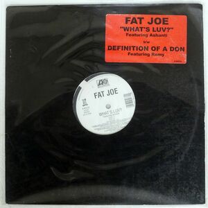 FAT JOE/WHAT’S LUV? DEFINITION OF A DON/ATLANTIC 085233 12