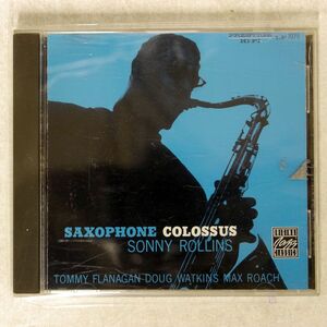 SONNY ROLLINS/SAXOPHONE COLOSSUS/ORIGINAL JAZZ CLASSICS OJCCD-291 CD □