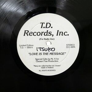 MFSB/LOVE IS THE MESSAGE MY FIRST MISTAKE/T.D.INC. TD804 12