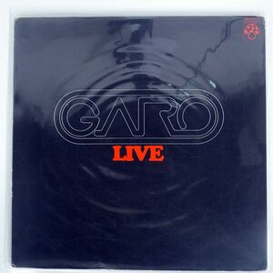 ガロ/ライヴ!/MUSHROOM CD7048Z LP