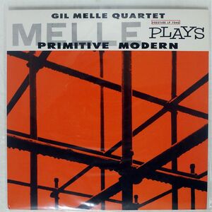 GIL MELLE QUARTET/MELLE PLAYS PRIMITIVE MODERN/ORIGINAL JAZZ CLASSICS OJC1712 LP