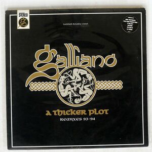 GALLIANO/A THICKER PLOT - REMIXES 93-94/TALKIN’ LOUD 5264261 LP