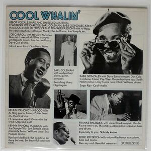 VA/COOL WHALIN’ - BE BOP VOCALS, RARE AND UNISSUED MATERIAL/SPOTLITE SPJ135 LP