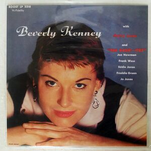 BEVERLY KENNEY/SINGS WITH JIMMY JONES AND THE BASIE-ITES/ROYAL ROOST FSR614 LP